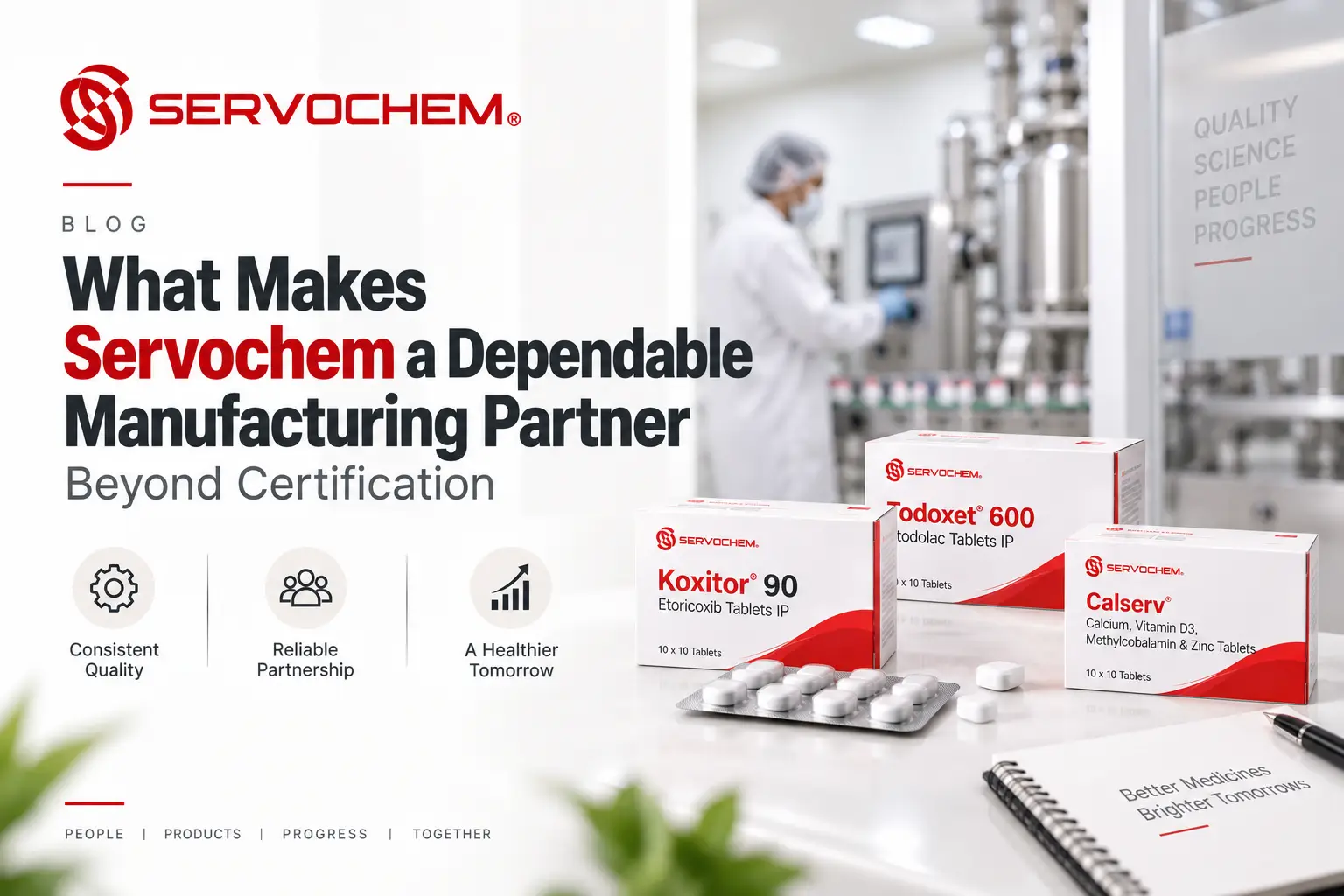 What Makes Servochem a Dependable Manufacturing Partner Beyond Certification