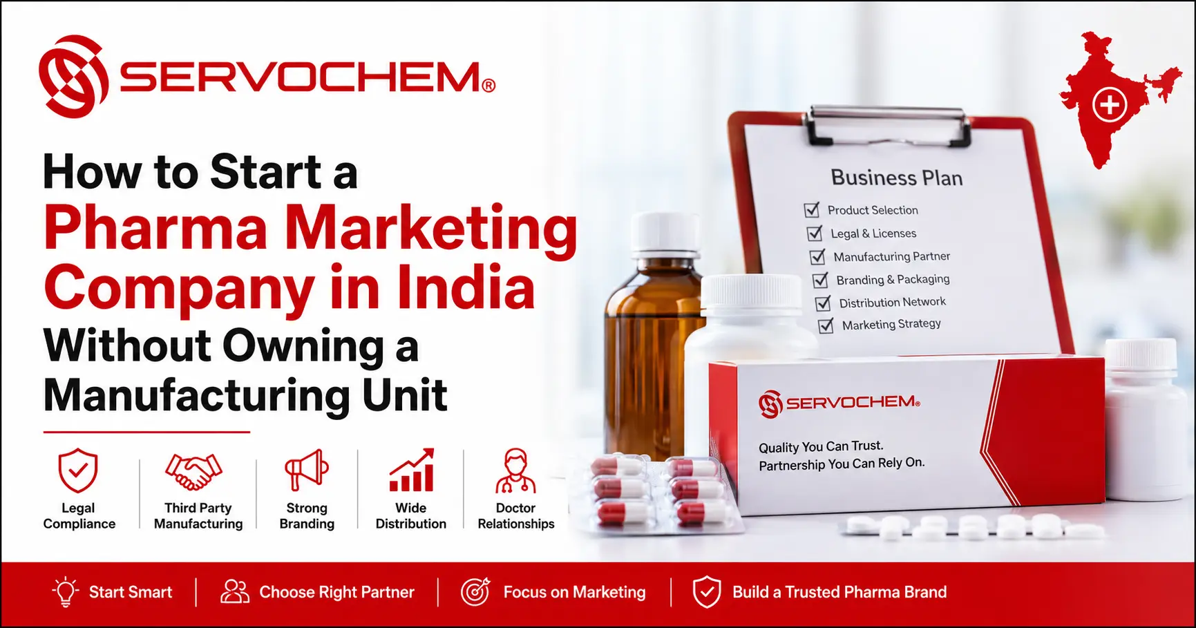 How to Start a Pharma Marketing Company in India Without Owning a Manufacturing Unit