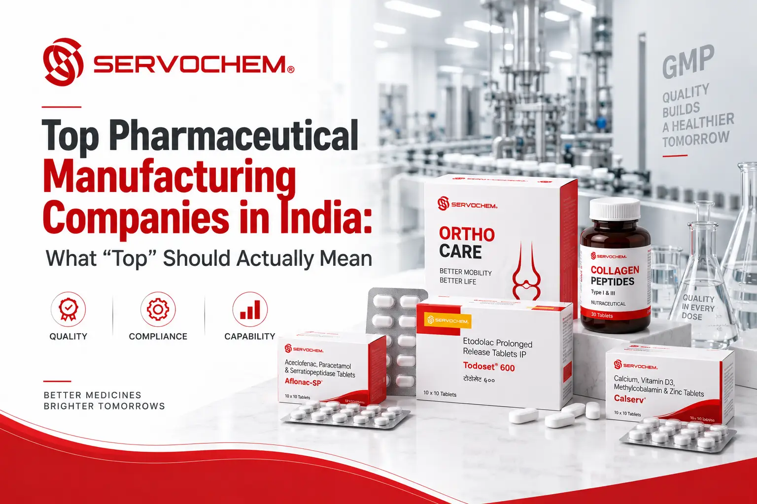 Top Pharmaceutical Manufacturing Companies in India: What "Top" Should Actually Mean